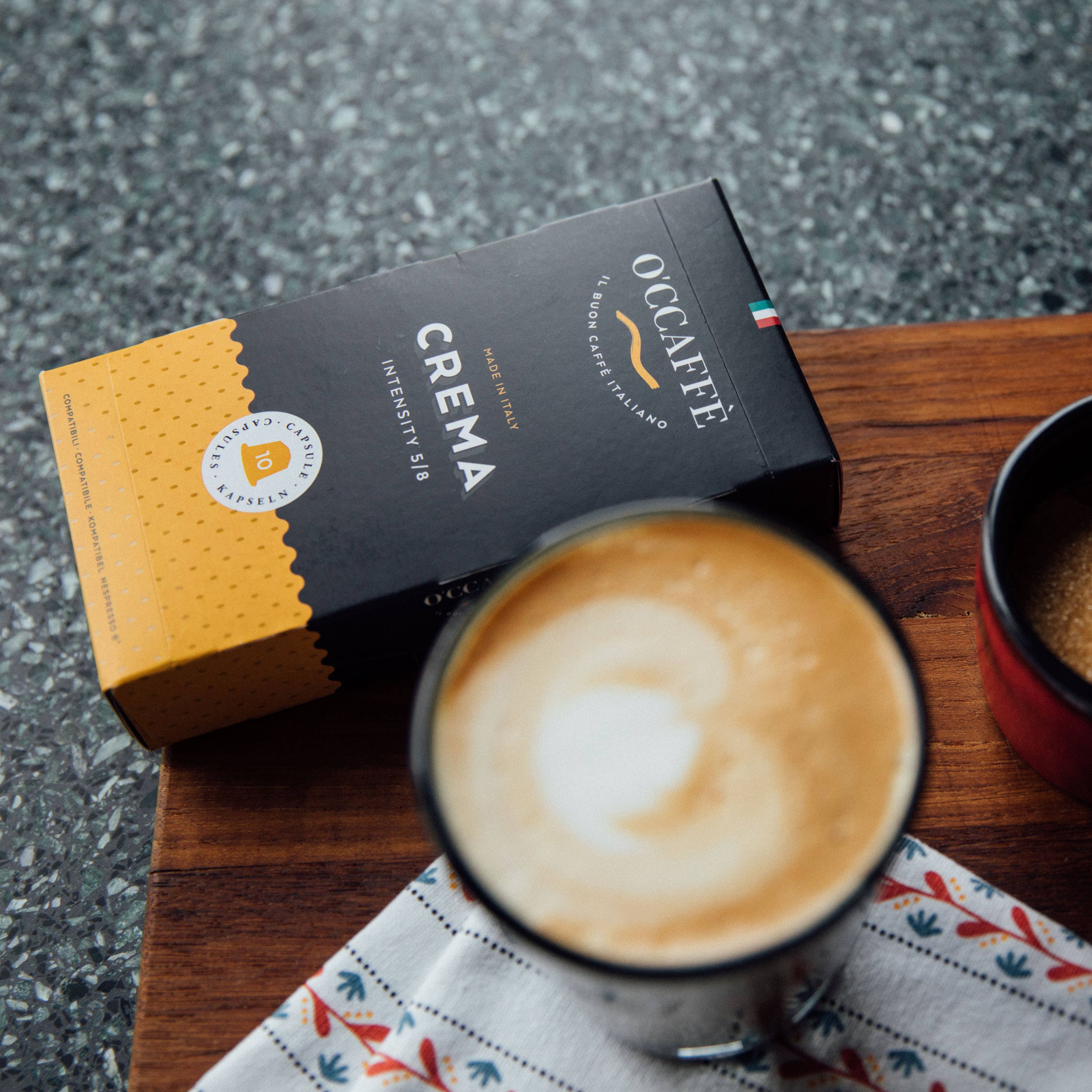 Italvi srl - Wholesale Coffee Pods - Nespresso compatibles capsules Aluminum  - Crema3