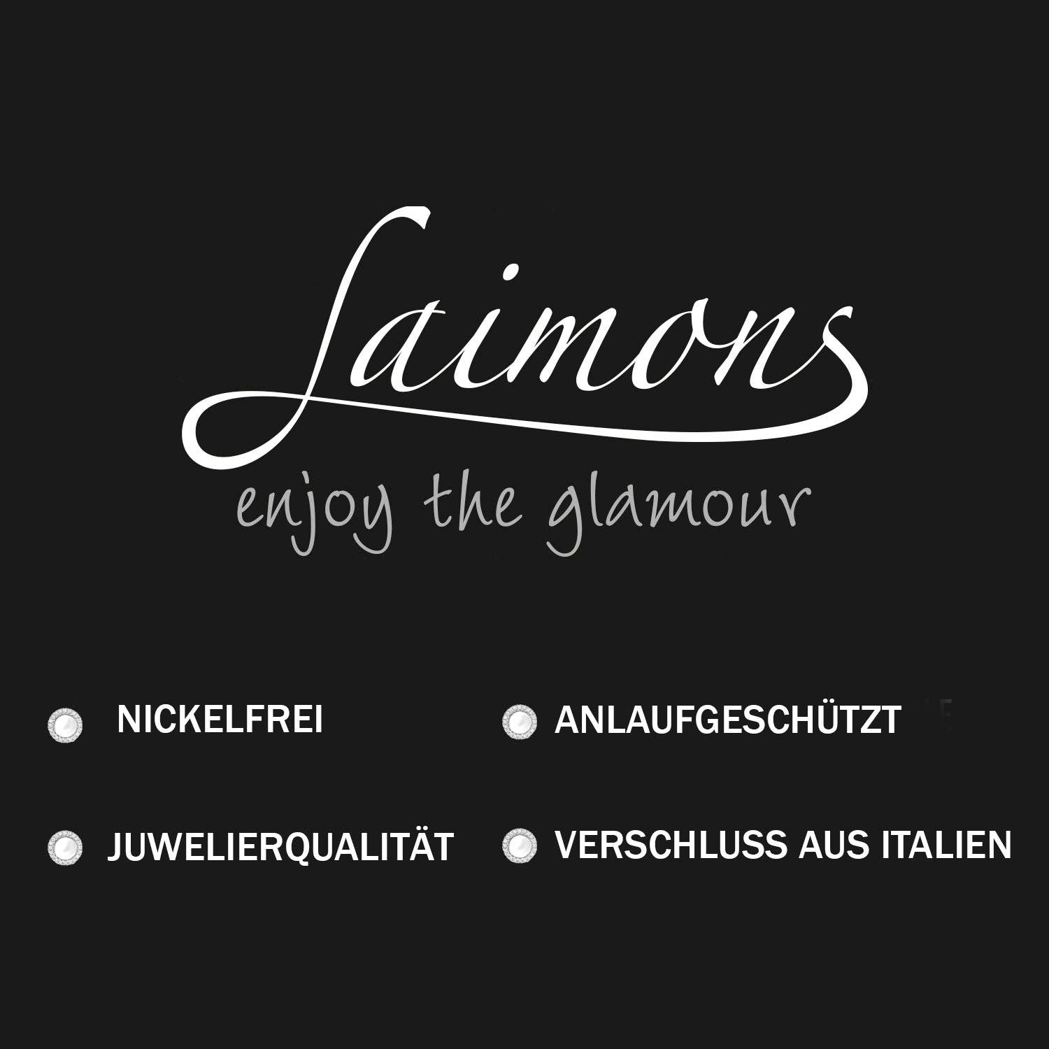 LIV & LENN – brincos - Crianças por atacado – Brincos infantis de unicórnio em prata 925, 13 mm, rosa, roxo e branco5