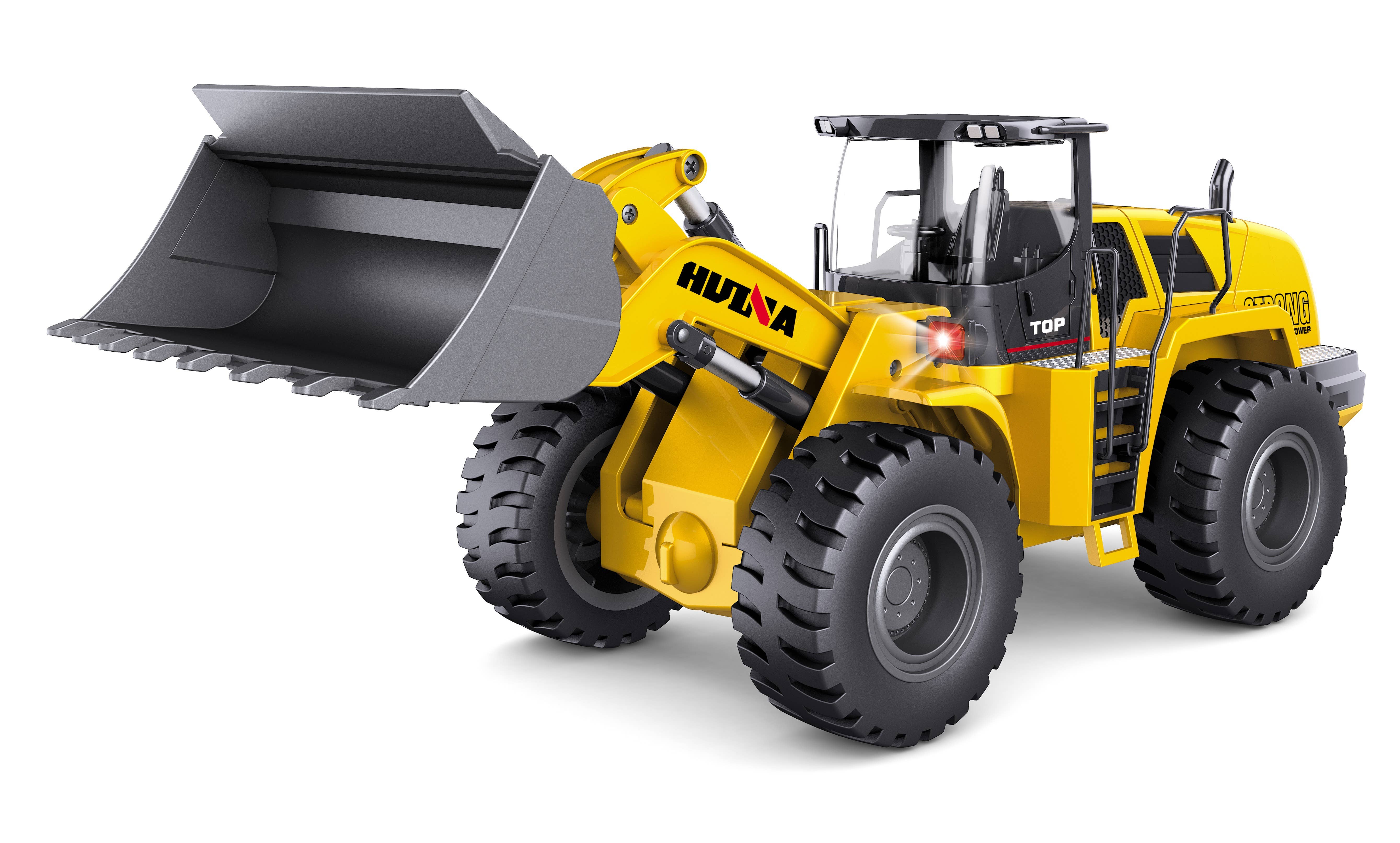 Texas Toy Distribution - Wholesale Toy Car/Truck - Kids - Bulldozer RC All-Steel Alloy Die-Cast Model - 1:14 Scale1