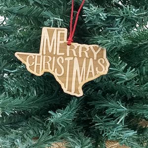 2023 Merry Christmas From Weatherford Texas Wood Ornaments – The Craft Room  Store