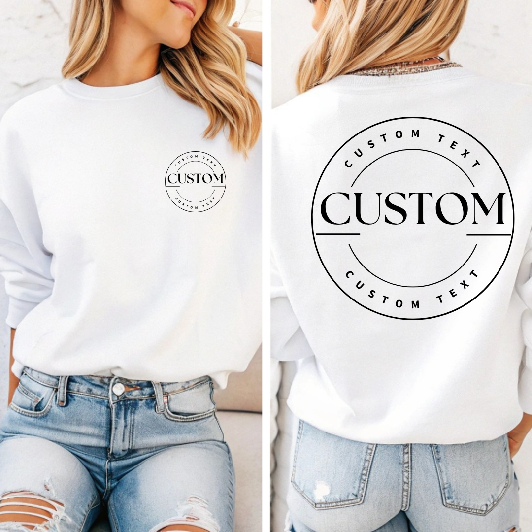 TheWorldOfMYes – wholesale Sweatshirt med tryck - Dam – Fram- och baksida anpassad logotyp & konstverk sweatshirt12