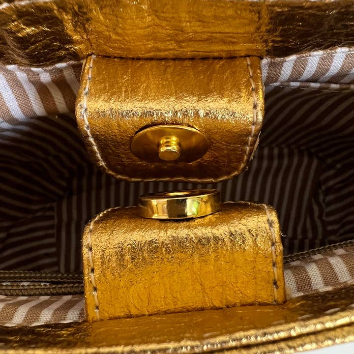 Ceibo - Wholesale Tote Bag - Women's - Mini Tote, Gold3