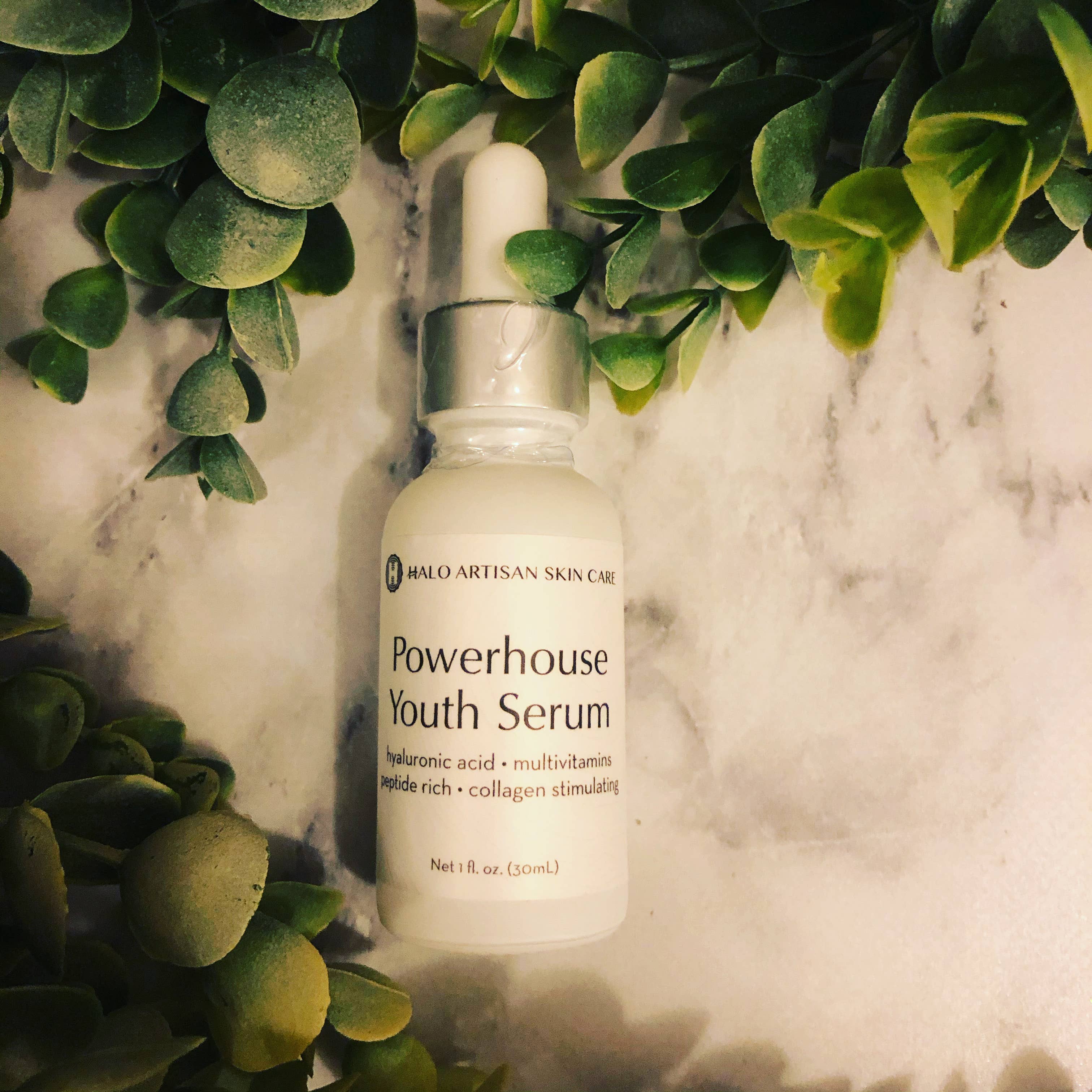 Halo Artisan Skin Care - Wholesale Facial Serum/Concentrate - Powerhouse Youth Serum0