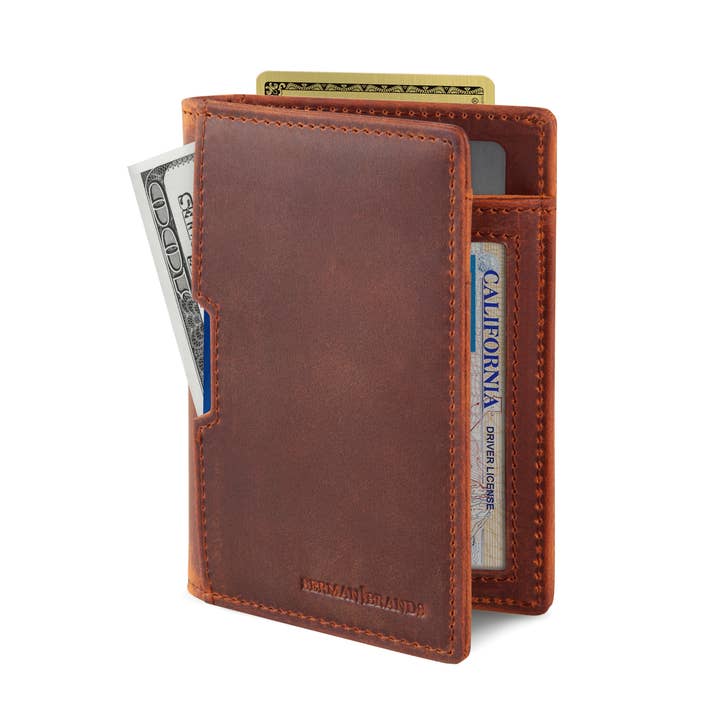 Serman Brands - Vendita all'ingrosso Portafogli - Uomo - 5.0 RFID Blocco Minimalista Portafoglio Slim7