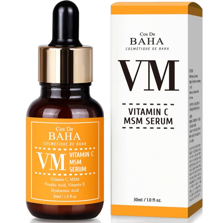 Andbeaut – wholesale Facial serum/concentrate – Cos De BAHA Vitamin C Facial Serum with MSM (30ml)