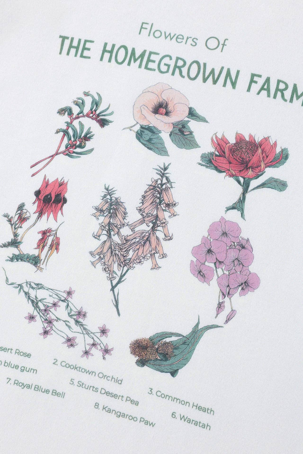 Homegrown Kids – wholesale Screen-printed t-shirt – Kids – Flowers Jersey Tee4