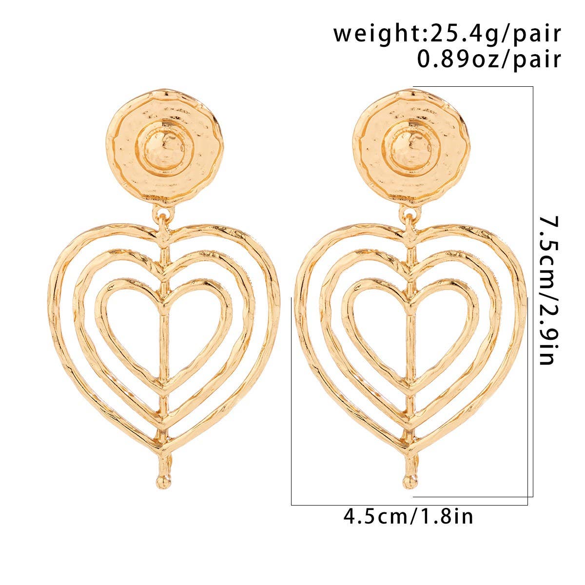 ACCITY - Wholesale Dangle Earrings - EXAGGERATED NICHE RETRO VERSATILE EARRINGS_CWAJE192310