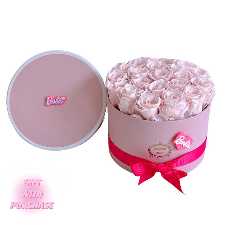 Barbie Girl La Petite Caja Redonda para venta al por mayor de MONTÉE DE ROSE