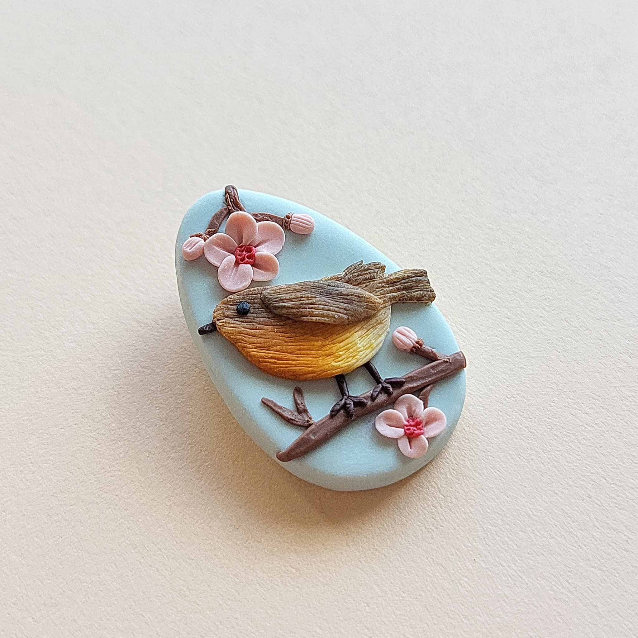 NoomCottageClay - Wholesale Brooch - Cute Bird Brooch • Handmade Brooch3