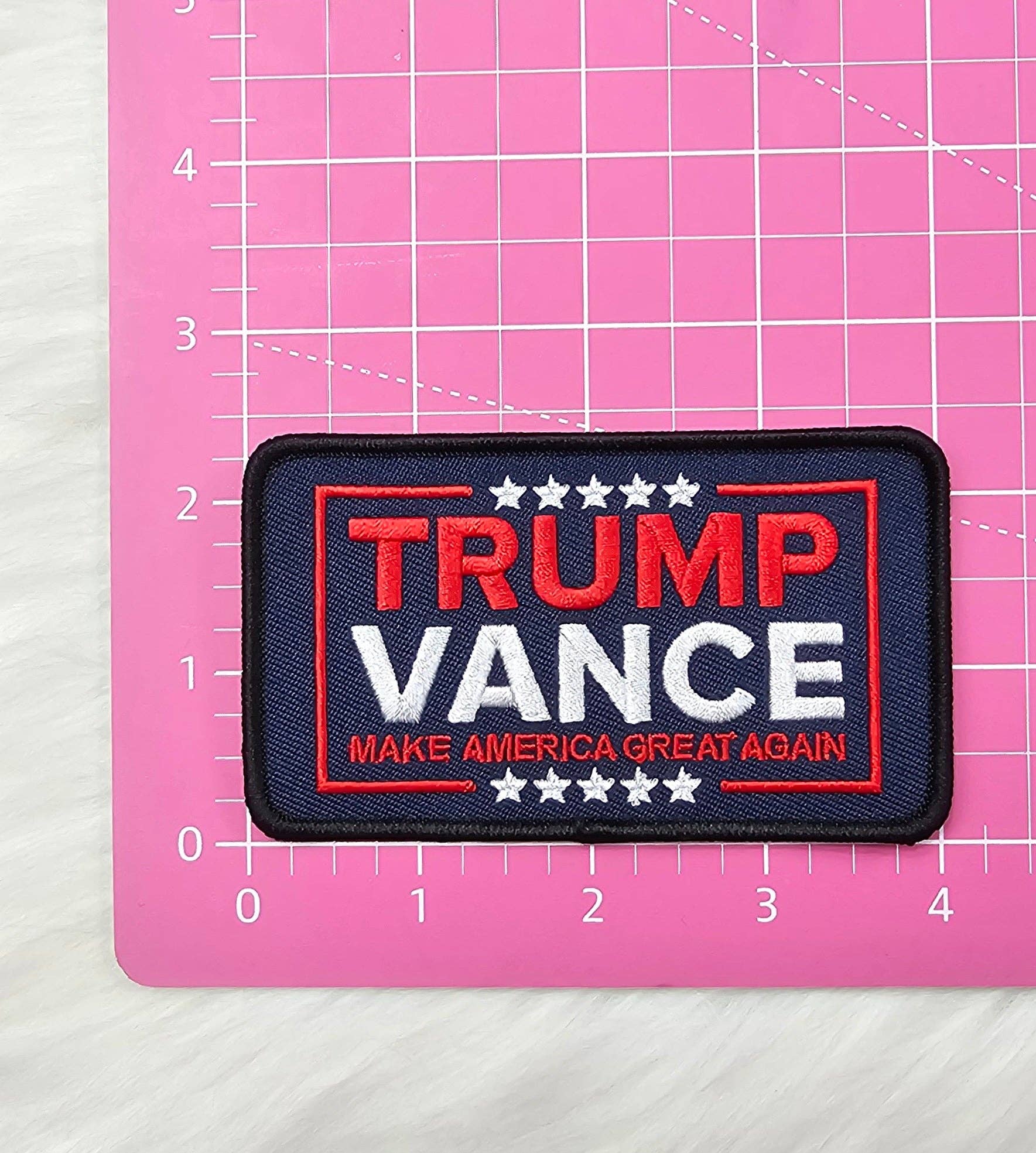 Scratch Decor - Wholesale Patch - Trump Vance 'Make America Great Again' Star Embroidery Iron On Patch2