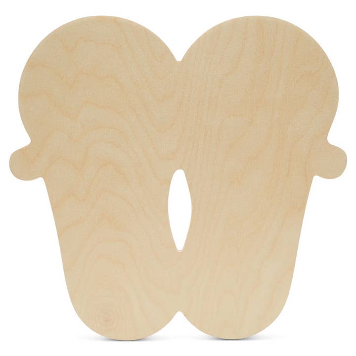 Tongs en bois à découper, 12 po pour la vente par Woodpeckers Crafts