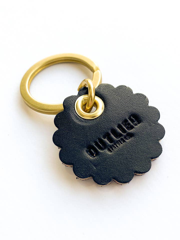 Rosette Keychains for wholesale by Outlier Leather Co.
