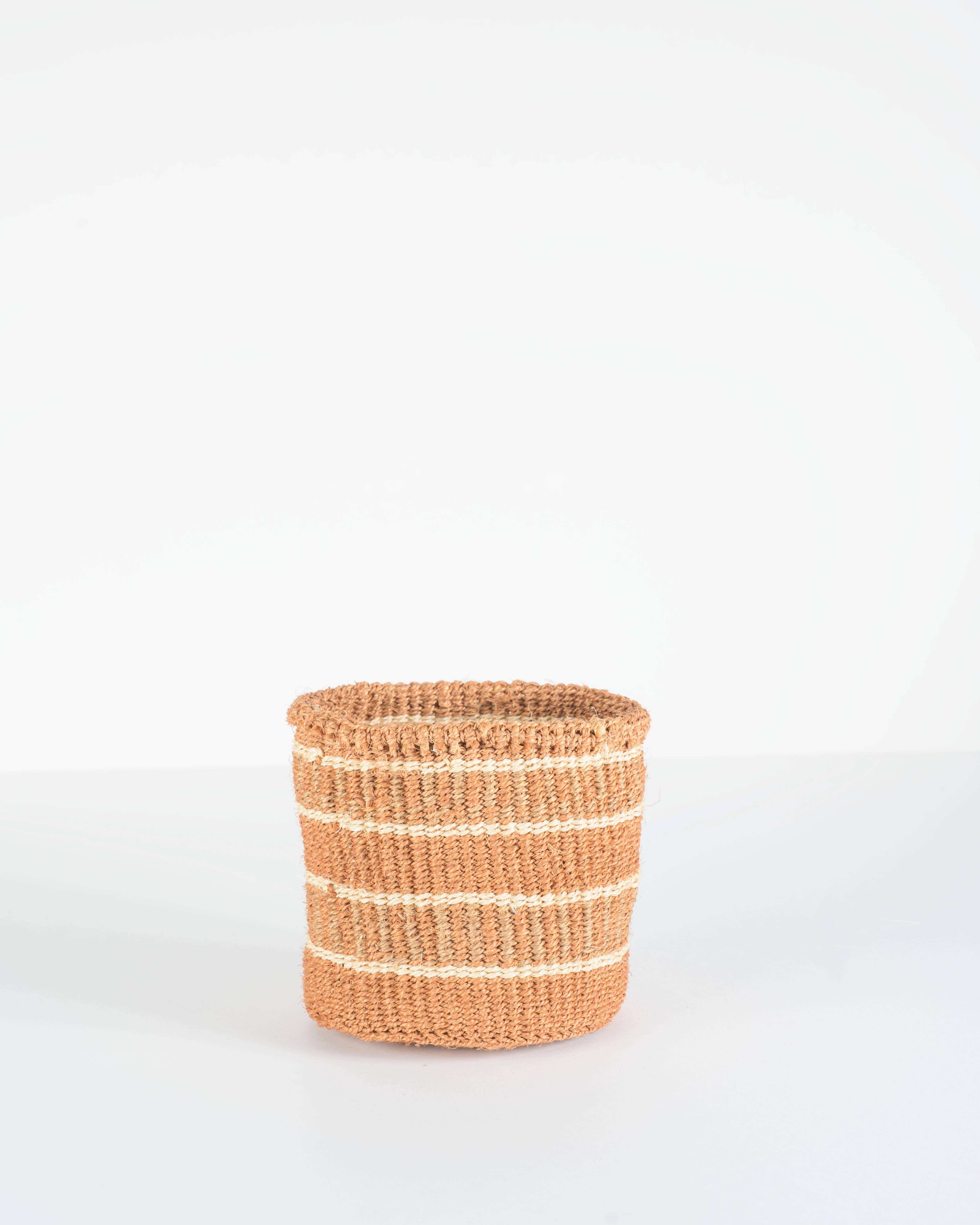 Crafts by Solid - Wholesale Basket - Handwoven Sisal Baskets - Natural Hues - XXS - XXL25
