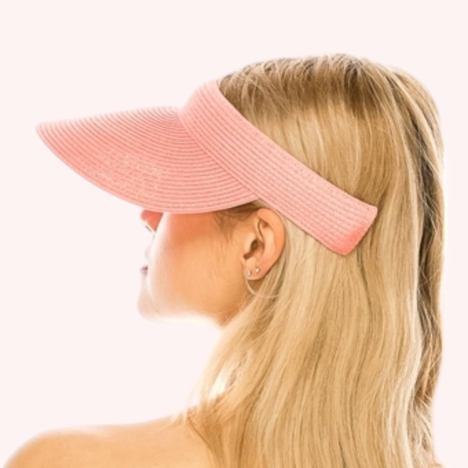 Queens INC - Vente Visière – femme - Visière à paillettes avec clip de confort – Disponible en plusieurs couleurs !8