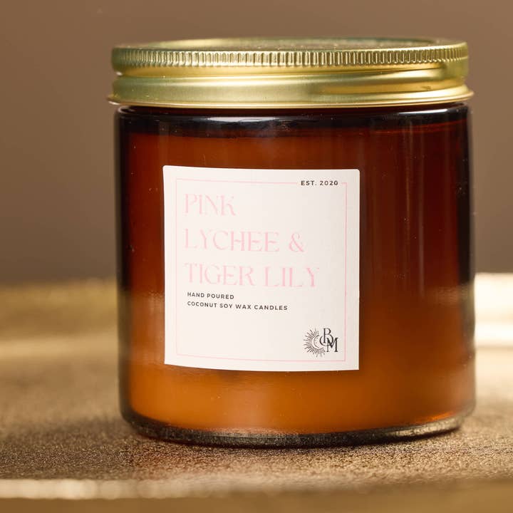 Pink Lychee & Tiger Lily for wholesale by Black Moon Co.