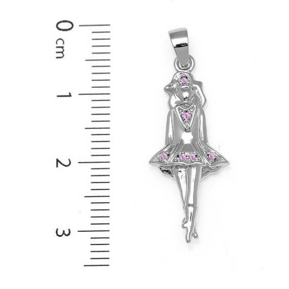 The Irish Jewelry Company - Wholesale Pendant/Charm Necklace - Irish Step Dancer Pendant2