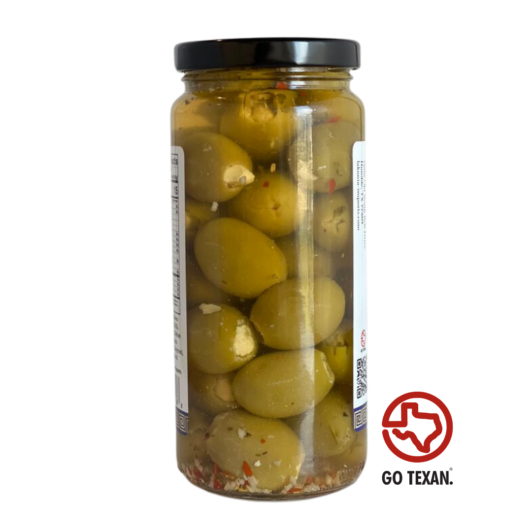 Lakonia Imports, Inc. - Wholesale Olives - Blue Cheese Stuffed Greek Olives4