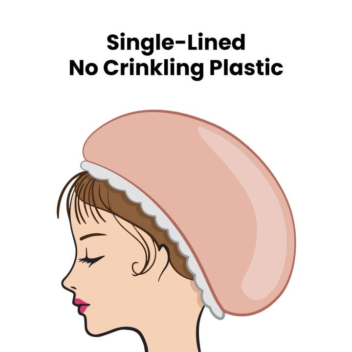 Lindo - Wholesale Showercap - Lindo Satin Shower Cap - Single Lined1
