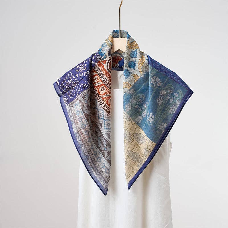 Marayn - Vendita all'ingrosso Sciarpa - Donna - Sciarpa in Misto Seta Leggera Primavera Estate Versatile56