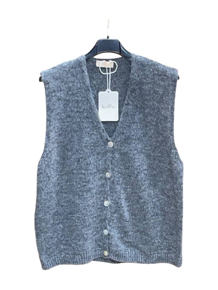 Moonsun - Wholesale Knit Sweater - Women's - Sleeveless knit vest4