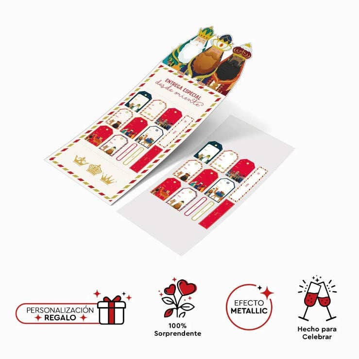 Mis Globos - Venta al por mayor Etiquetas de regalos - Etiquetas para regalos Reyes Magos1
