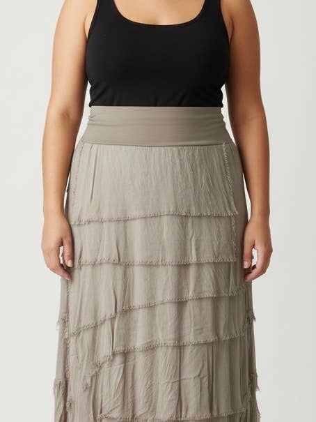 Karamel Collection - Vente Jupe – femme - Jupe en soie à volants
Aucun tarif ne sera ajouté4