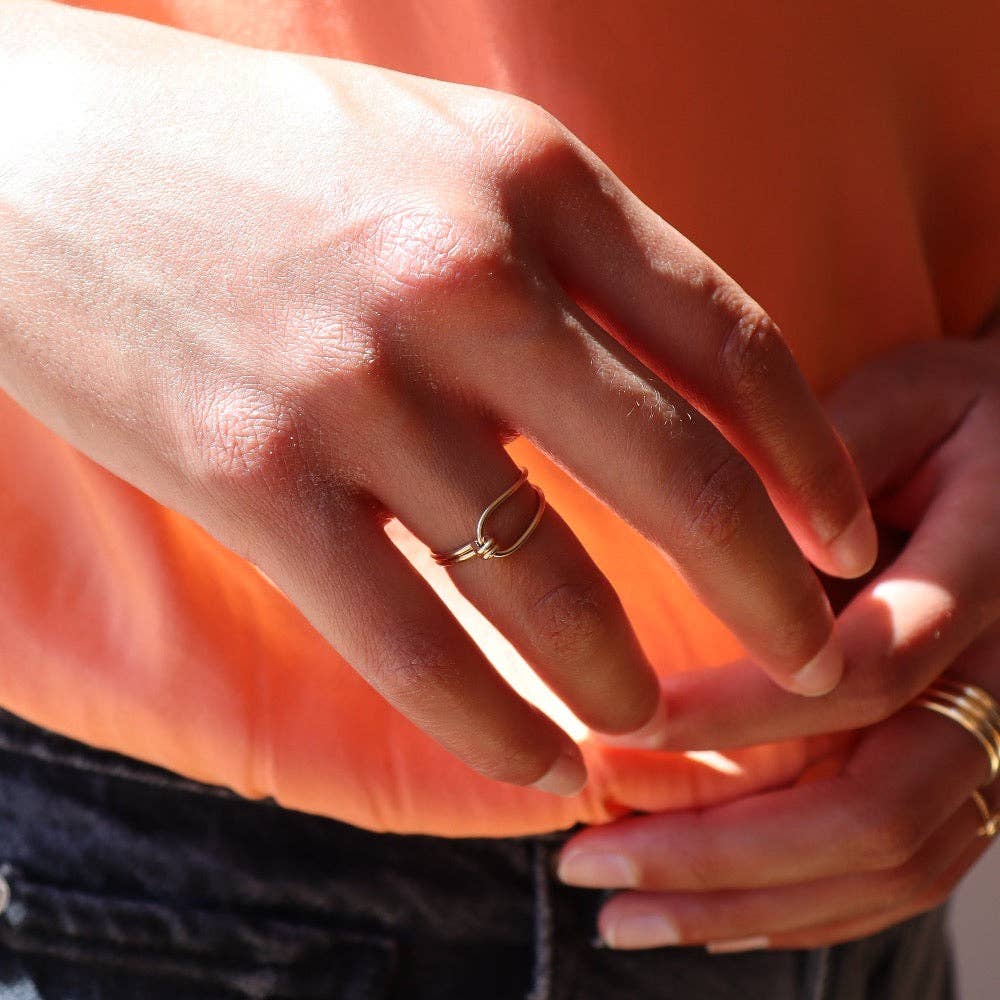 Token Jewelry - Wholesale Band/Stacked Ring - Barrel Ring1