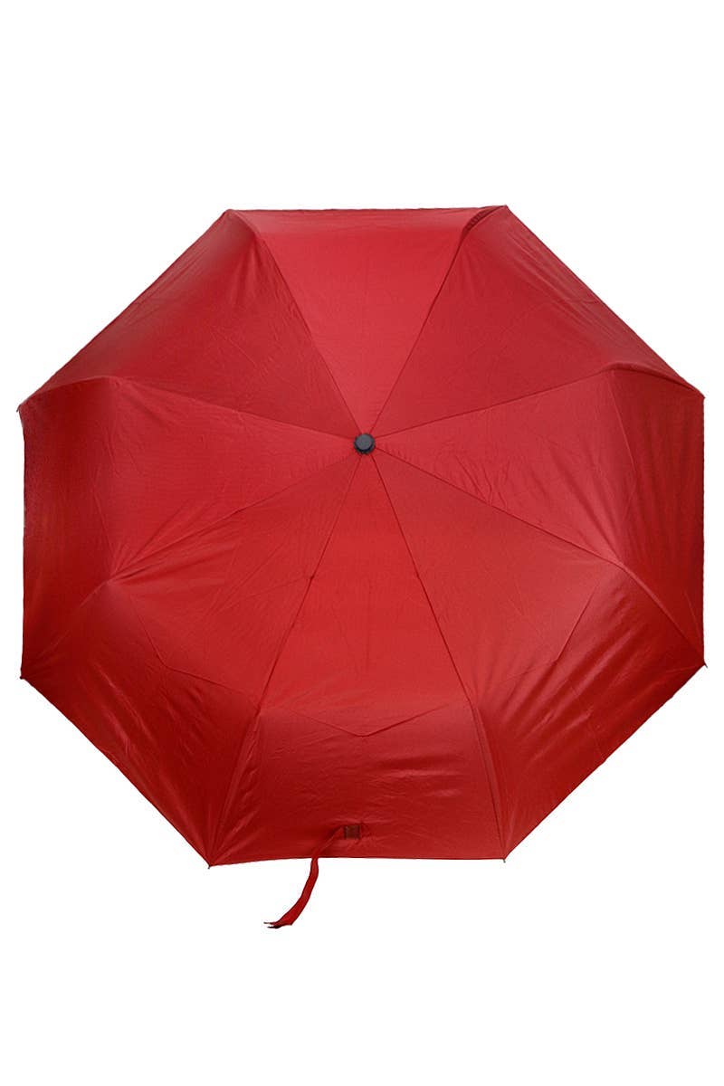 ASSORTED Dark Neutral Black Bottom Auto Compact Umbrella for wholesale on Faire3