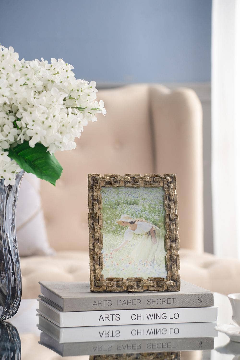 A&B Home Group Inc. – wholesale Picture frame – 6x8" Frame For 5x7" Photo - Gold3