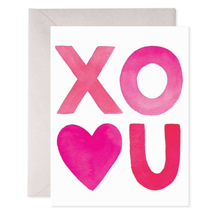 E. Frances Paper - Wholesale Valentine's Day Card - XO | Love You Card Valentines Greeting Card