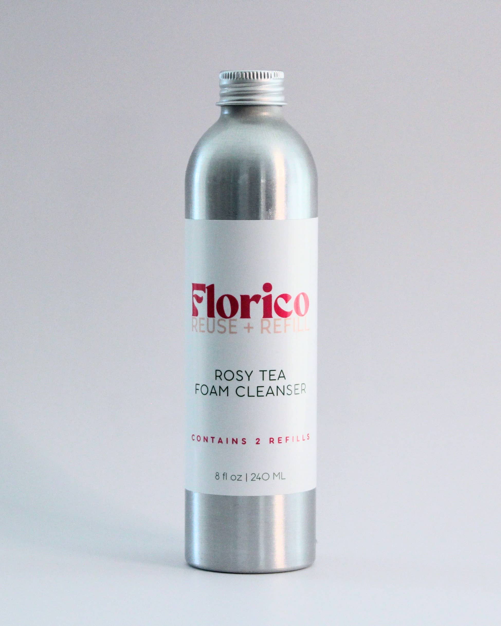Florico - Wholesale Facial Cleanser - Rosy Tea Foaming Cleanser Retail1
