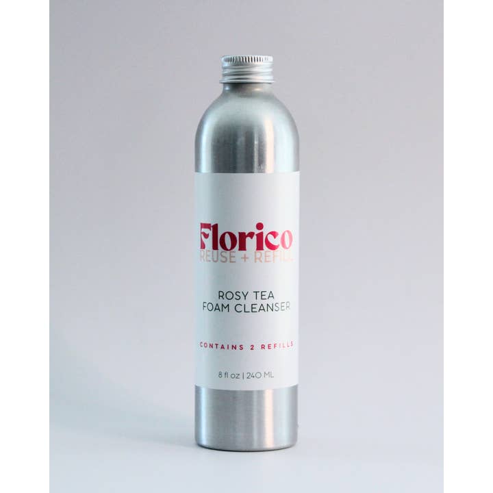 Florico - Wholesale Facial Cleanser - Rosy Tea Foaming Cleanser Retail1