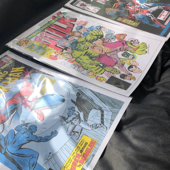 Billies Inks - Wholesale Gallery Wall Set - Set of 3, 200th Edition Comic Cover Prints