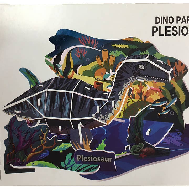 Texas Toy Distribution - Wholesale Puzzle - Kids - Dinosaur 3D Puzzles EPS Foam Puzzle Sets, Six Types4