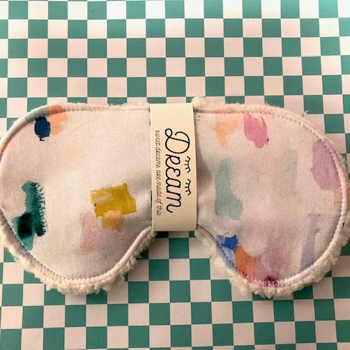Sleep Mask / Sweet Dreams Sleep Mask / Abstract Impression for wholesale by Little Man
