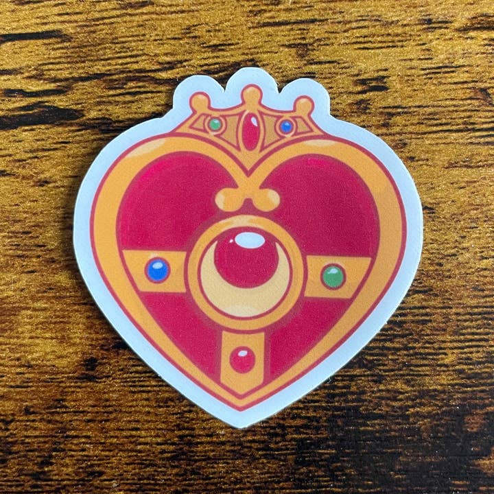 Lunar Splendor - Wholesale Sticker - Sailor Moon Transformation Brooches & Compact