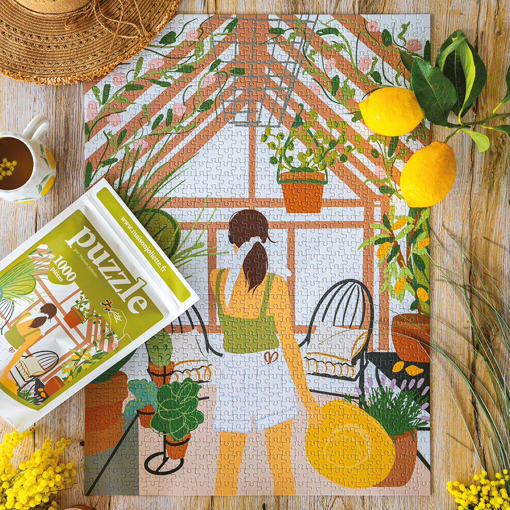 Maison Joliette - Vente Puzzle – adulte - Puzzle 1000 pièces Un dimanche à la campagne2