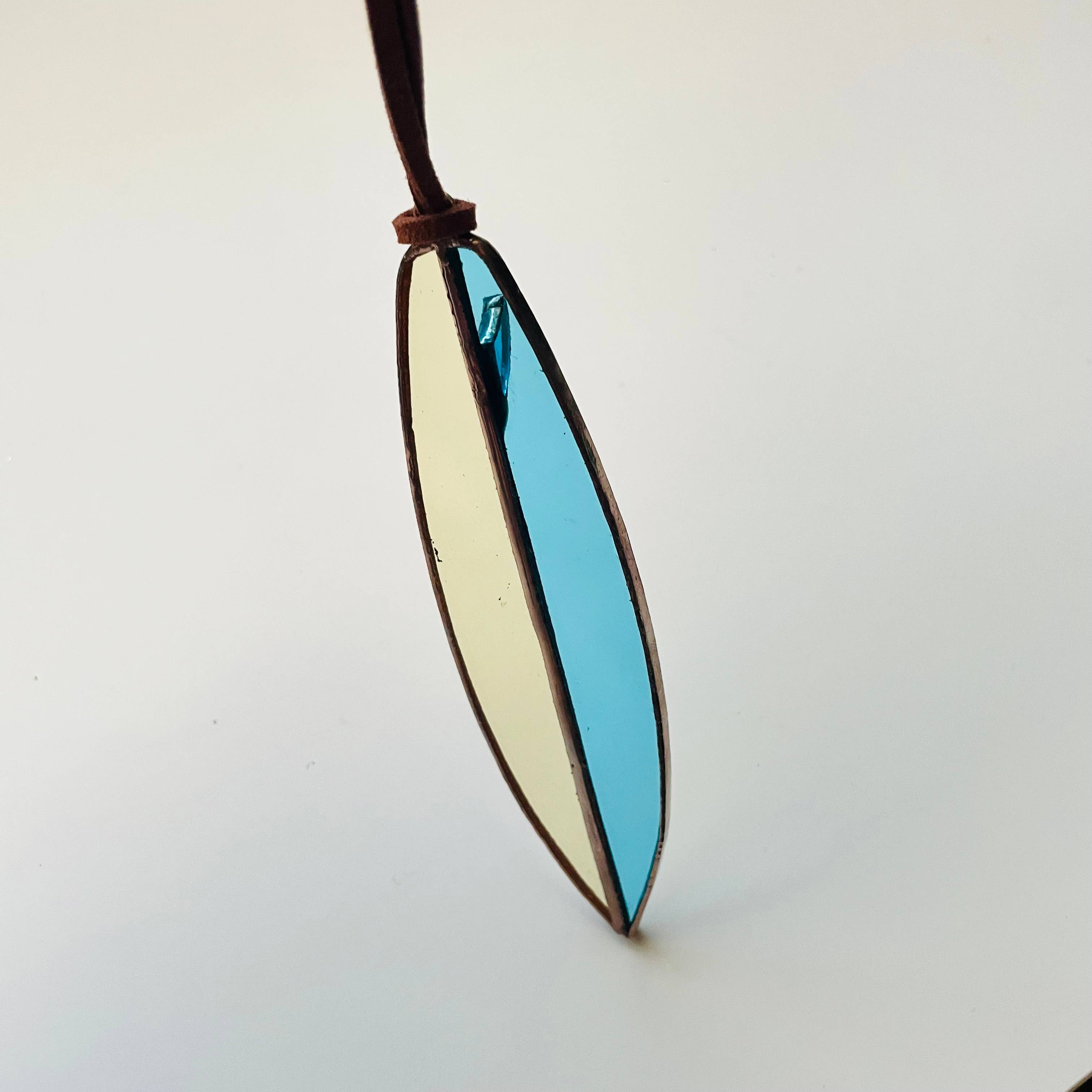 Colin Adrian Glass - Wholesale Ornament - Stained glass surfboard 3