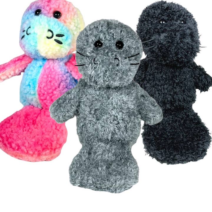 Jouet en peluche ALBERT LE LAMANTIN DE 6 PO pour la vente par Christopher Straub