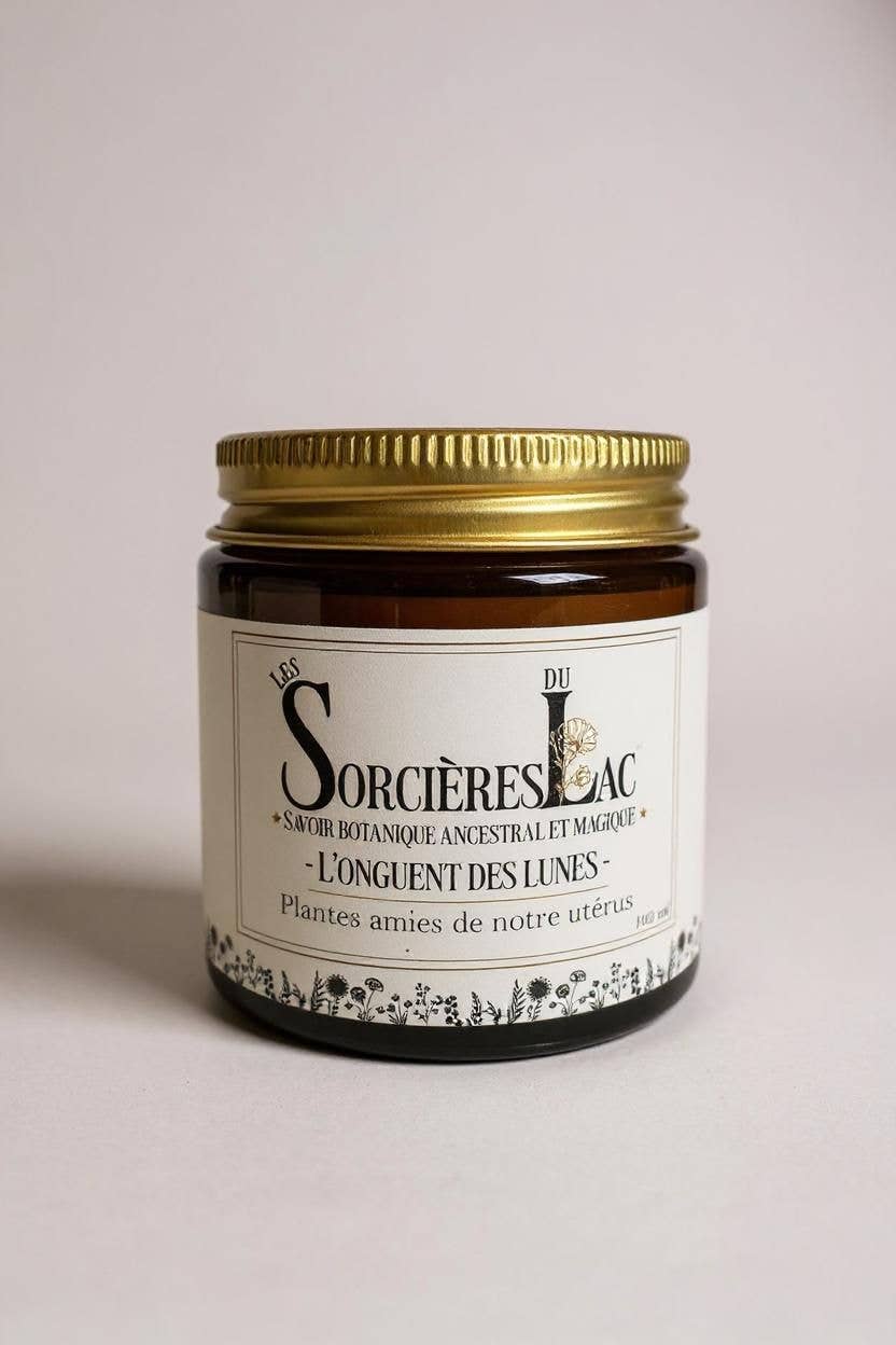 Les sorcières du lac - Wholesale Healing Salve/Balm/Cream - Moon Ointment - Plants Friendly to Our Uterus