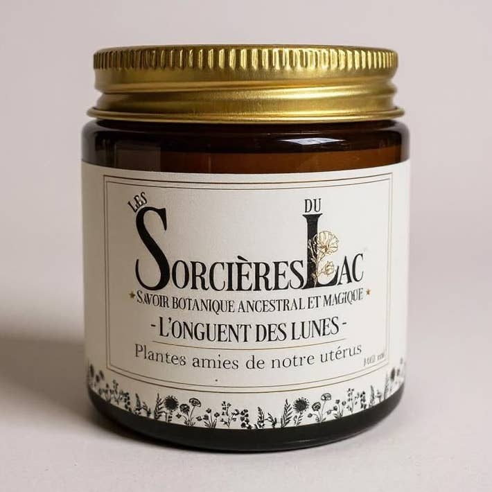 Les sorcières du lac - Wholesale Healing Salve/Balm/Cream - Moon Ointment - Plants Friendly to Our Uterus0