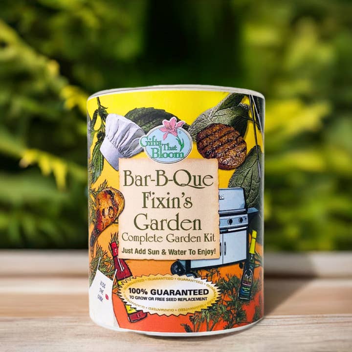 Gifts That Bloom - Wholesale Plant Seeds - Bar-B-Que Fixin's Herb Garden Grocan Seed Kit2