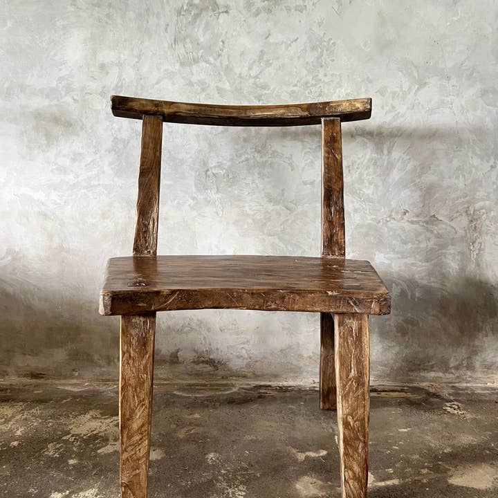 Office Objets – wholesale Chair – Large chair or armchair in antique teak H84 L605