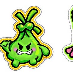 Cute Angry Hawaiian Food Characters for wholesale by nalu blue