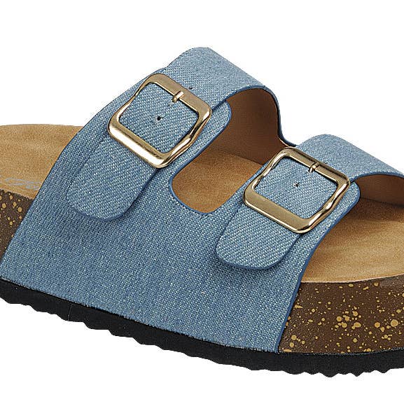 Mars Sky Shoes Wholesale - Wholesale Sandals - Women's - Forever CHUBBY-32 Women Classic Cork Sole Buckle Sandals