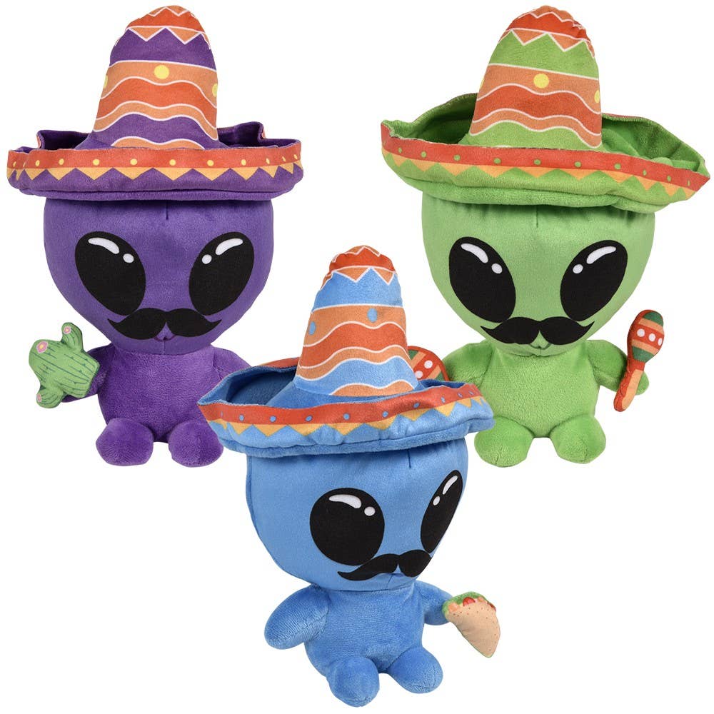 La Luna Bella - Toys - Wholesale Stuffed/Plush Toy - Kids & Baby - 11" Fiesta Alien - LLB Toys0