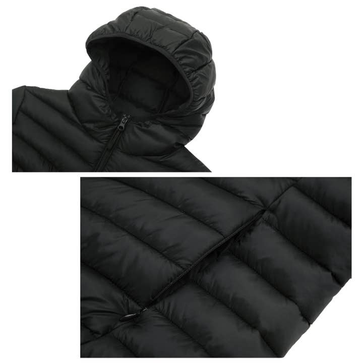 Rokka & Rolla - Wholesale Puffer Jacket - Women's - Women's Light Packable Puffer Jacket21