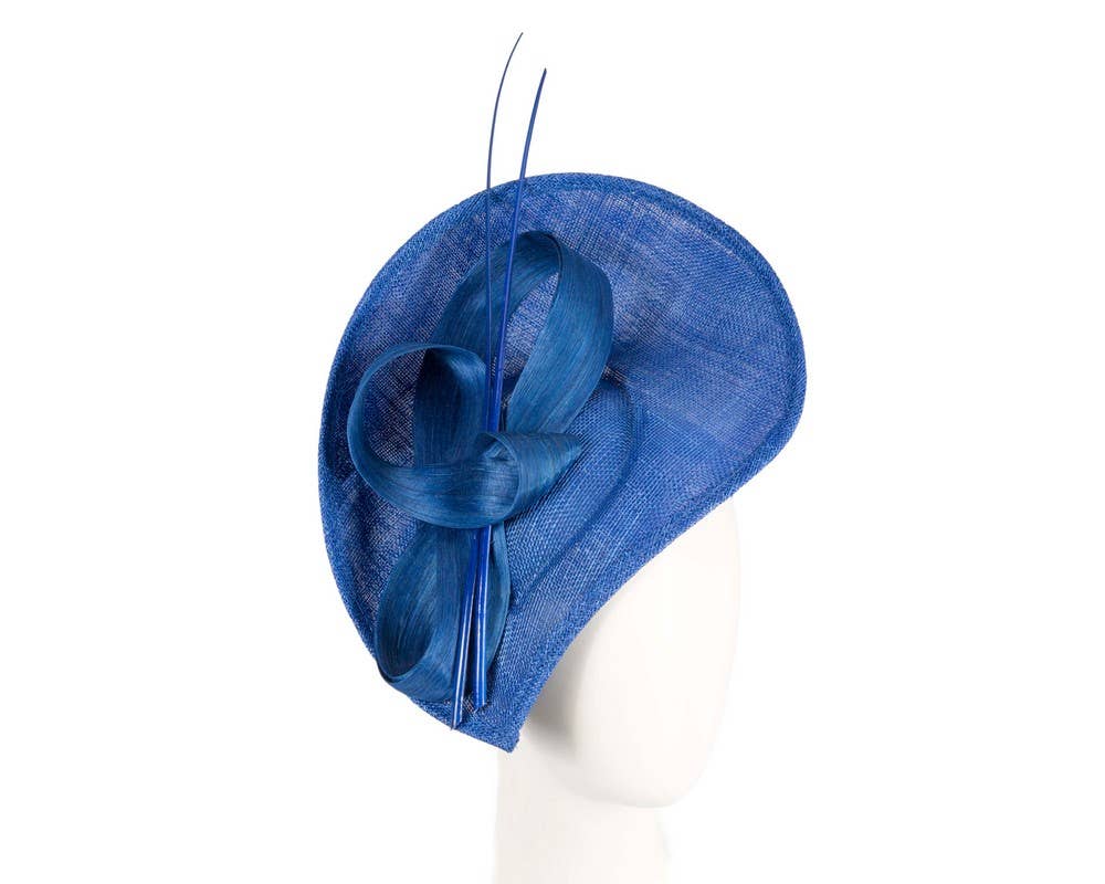 Max Alexander by Cupids Millinery Melbourne - Wholesale Fascinator Hat - Women's - Large sinamay fascinator with loops and feathers13