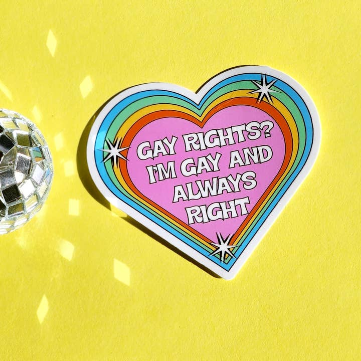 Luxe Trauma - Wholesale Sticker - Funny gay rights sticker