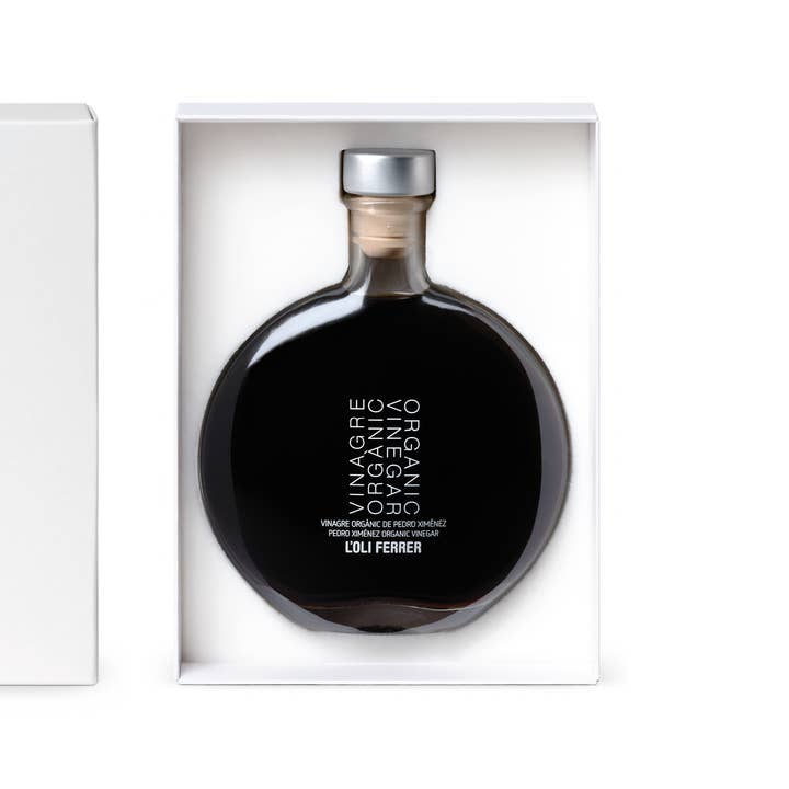 VINAGRE ORGÁNICO BALSÁMICO DE PEDRO XIMÉNEZ para venta al por mayor de L'OLI FERRER